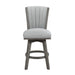 Corvallis Swivel Counter Height Chair in Gray - 5507-24GYS - FAMSA Furniture (TX)
