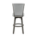 Corvallis Swivel Pub Height Chair in Gray - 5507-29GYS - FAMSA Furniture (TX)