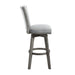 Corvallis Swivel Pub Height Chair in Gray - 5507-29GYS - FAMSA Furniture (TX)