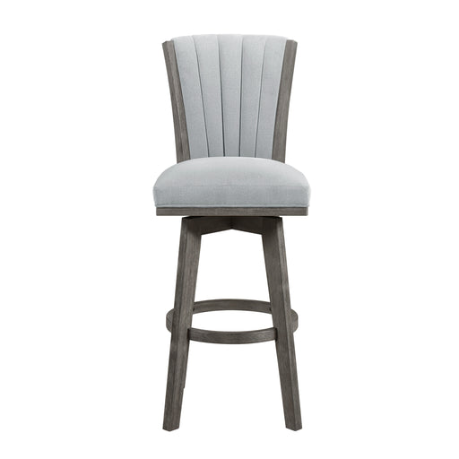 Corvallis Swivel Pub Height Chair in Gray - 5507-29GYS - FAMSA Furniture (TX)