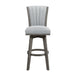 Corvallis Swivel Pub Height Chair in Gray - 5507-29GYS - FAMSA Furniture (TX)