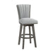 Corvallis Swivel Pub Height Chair in Gray - 5507-29GYS - FAMSA Furniture (TX)