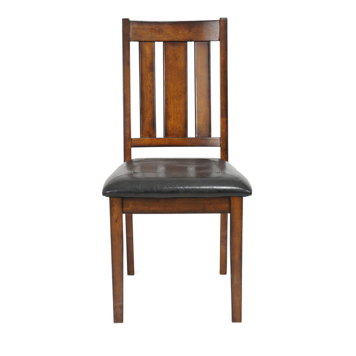 Delmar 6-Piece Pack Dinette Set in Espresso/Black - 5511 - FAMSA Furniture (TX)