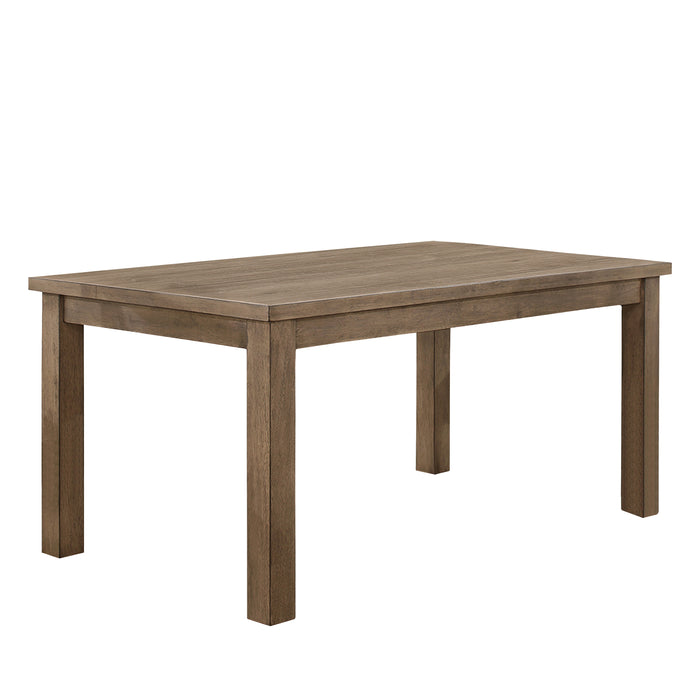 Janina 5pc Set (TB+4S) in Natural/Teal - 5516-66*5TLS - FAMSA Furniture (TX)