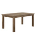 Janina 5pc Set (TB+4S) in Natural/Teal - 5516-66*5TLS - FAMSA Furniture (TX)