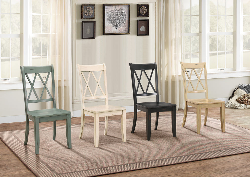 Janina Side Chair, Buttermilk in Beige - 5516BMS - FAMSA Furniture (TX)