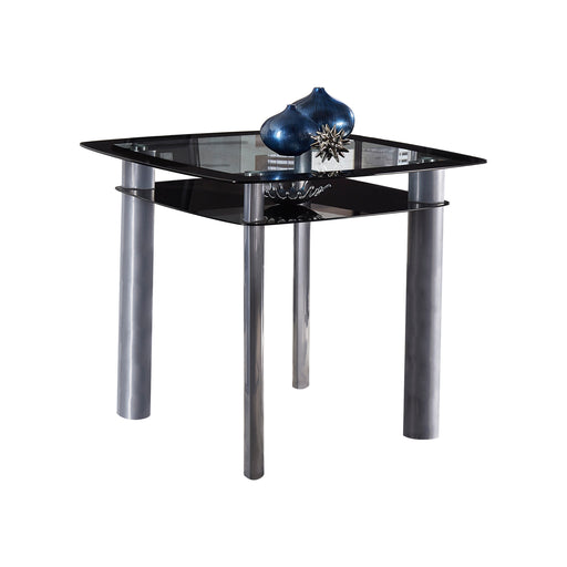 Sona Counter Height Table, Glass Top in Transparent/Gold/Silver/Champagne/Black - 5532-36* - FAMSA Furniture (TX)