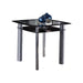 Sona Counter Height Table, Glass Top in Transparent/Gold/Silver/Champagne/Black - 5532-36* - FAMSA Furniture (TX)