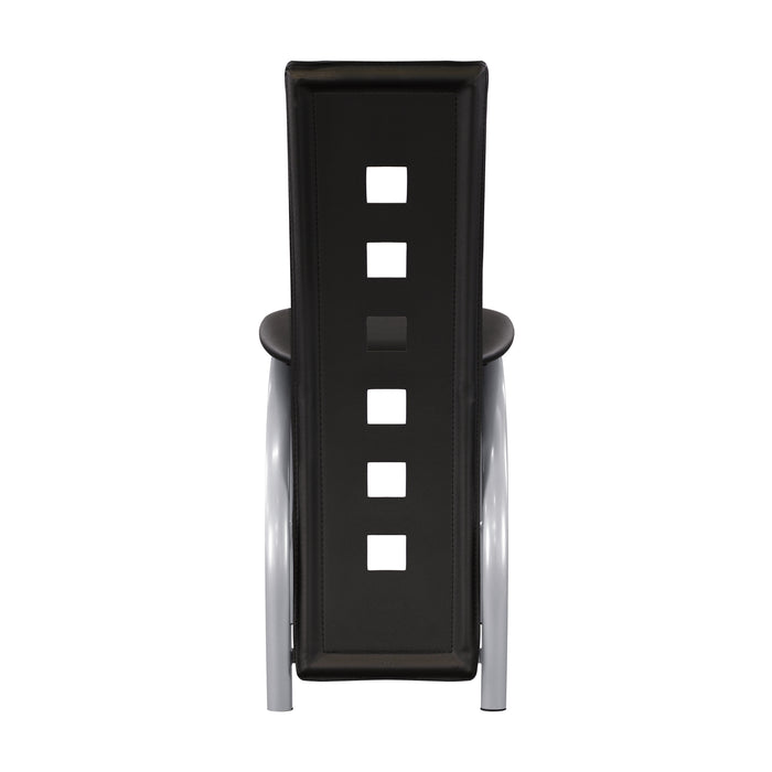 Sona Counter Height Chair in Gold/Silver/Champagne/Black - 5532-24 - FAMSA Furniture (TX)