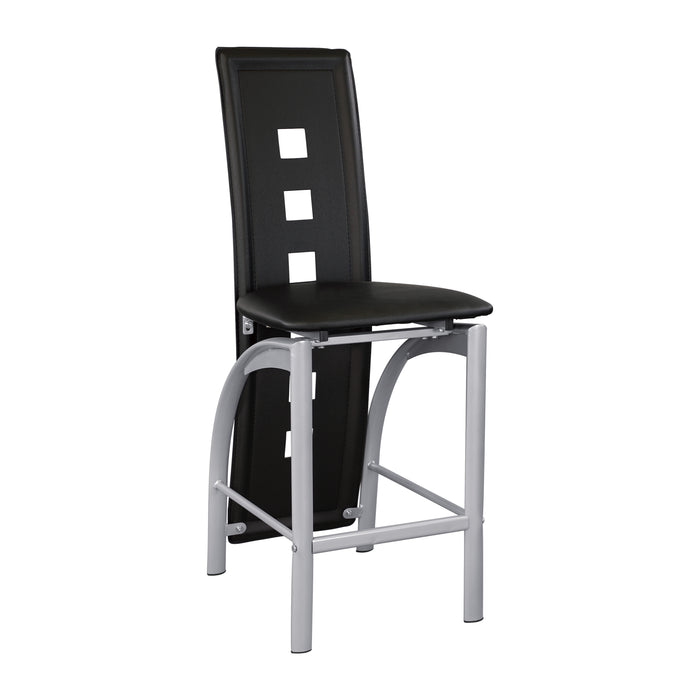Sona Counter Height Chair in Gold/Silver/Champagne/Black - 5532-24 - FAMSA Furniture (TX)