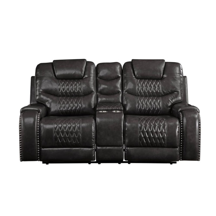 Braylon Motion Loveseat w/Console - Image 2