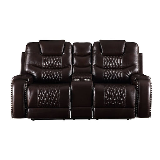 Braylon Motion Loveseat w/Console - Image 2