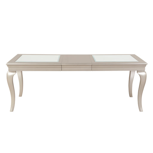 Crawford 5pc Set (TB+4S) in Transparent/Gold/Silver/Champagne - 5546-84*5 - FAMSA Furniture (TX)
