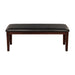 Mantello Bench in Brown/Cherry - 5547-13 - FAMSA Furniture (TX)