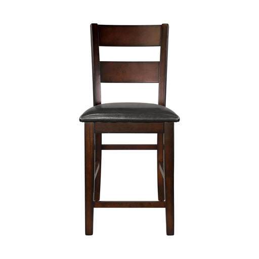 Mantello Counter Height Chair in Brown/Cherry - 5547-24 - FAMSA Furniture (TX)