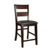 Mantello Counter Height Chair in Brown/Cherry - 5547-24 - FAMSA Furniture (TX)