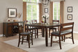 Mantello Counter Height Chair in Brown/Cherry - 5547-24 - FAMSA Furniture (TX)