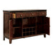 Mantello Server in Cherry/Brown - 5547-40 - FAMSA Furniture (TX)