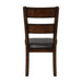 Mantello Side Chair in Brown/Cherry - 5547S - FAMSA Furniture (TX)