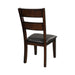 Mantello Side Chair in Brown/Cherry - 5547S - FAMSA Furniture (TX)