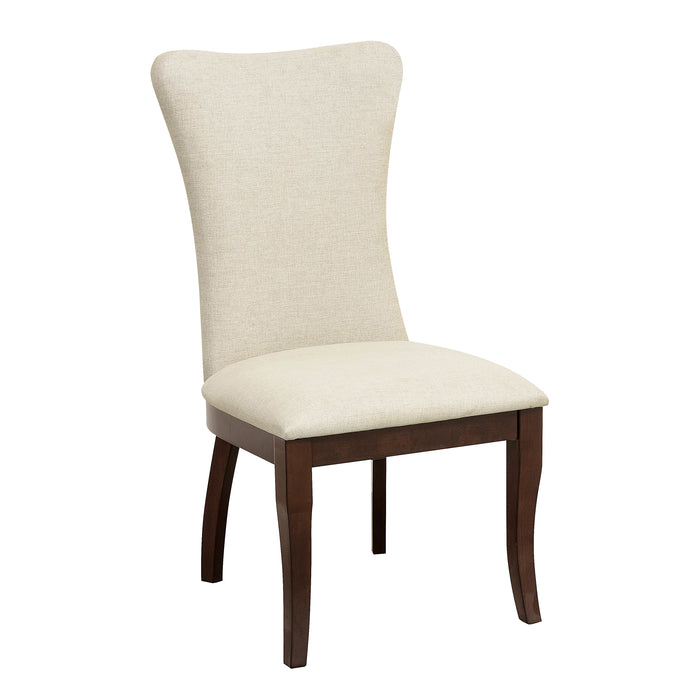 Oratorio Side Chair in Cherry/White - 5562S - FAMSA Furniture (TX)