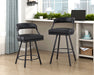 Crowley Swivel Pub Height Chair in Black - 5565-29BK - FAMSA Furniture (TX)