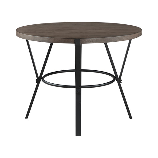 Crowley Counter Height Table in Black/Brown - 5565-36RD - FAMSA Furniture (TX)