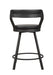 Appert Swivel Counter Height Chair, Black in Black/Gray - 5566-24BK - FAMSA Furniture (TX)
