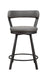 Appert Swivel Counter Height Chair, Gray in Gray - 5566-24GY - FAMSA Furniture (TX)