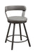 Appert Swivel Counter Height Chair, Gray in Gray - 5566-24GY - FAMSA Furniture (TX)