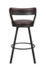 Appert Swivel Pub Height Chair, Brown in Gray/Brown - 5566-29BR - FAMSA Furniture (TX)