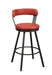 Appert Swivel Pub Height Chair, Red in Red/Gray - 5566-29RD - FAMSA Furniture (TX)