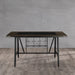 Appert (2)Counter Height Table, Glass Insert in Transparent/Gray/Brown - 5566-36* - FAMSA Furniture (TX)