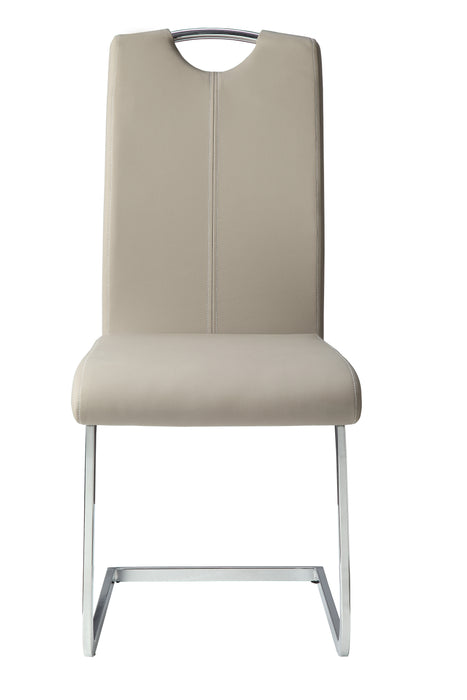 Glissand 5pc Set (TB+4S) in White/Taupe/Gold/Silver/Champagne - 5599-71*5 - FAMSA Furniture (TX)