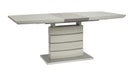 Glissand Dining Table in White/Taupe/Gold/Silver/Champagne - 5599-71* - FAMSA Furniture (TX)
