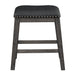 Timbre Counter Height Stool in Gray/Black - 5603-24 - FAMSA Furniture (TX)