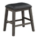 Timbre Counter Height Stool in Gray/Black - 5603-24 - FAMSA Furniture (TX)
