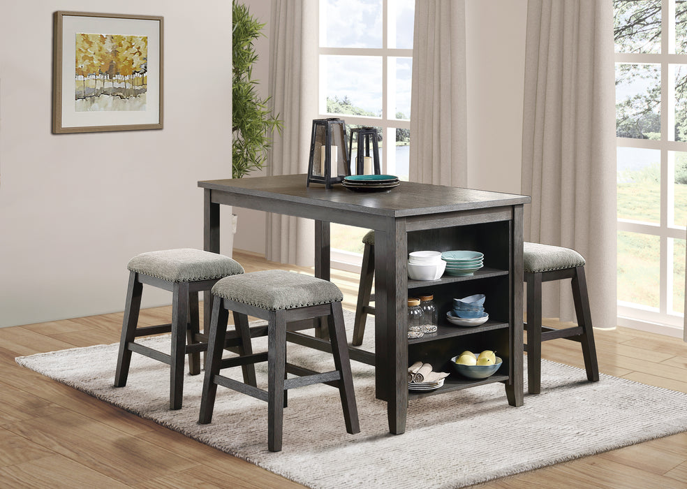 Timbre Counter Height Table in Gray - 5603-36 - FAMSA Furniture (TX)