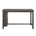Timbre 5pc Set (TB+4S) in Black/Gray - 5603-36*5 - FAMSA Furniture (TX)