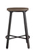 Chevre 5pc Set (TB+4S) in Brown/Gray/Metal - 5607-36RD*5 - FAMSA Furniture (TX)