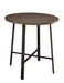 Chevre 5pc Set (TB+4S) in Brown/Gray/Metal - 5607-36RD*5 - FAMSA Furniture (TX)
