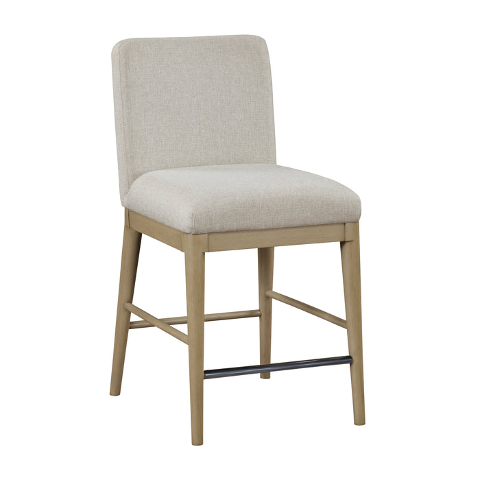 Warner Counter Height Chair in Gray/Natural - 5612-24 - FAMSA Furniture (TX)