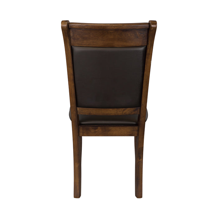 Wieland Side Chair in Brown - 5614S - FAMSA Furniture (TX)