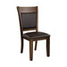 Wieland Side Chair in Brown - 5614S - FAMSA Furniture (TX)