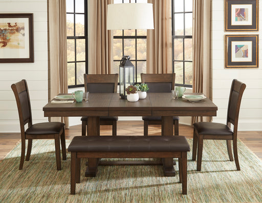 Wieland Bench in Brown - 5614-13 - FAMSA Furniture (TX)