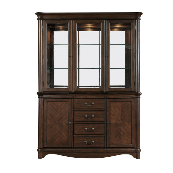 Rexford (2) Buffet & Hutch in Cherry - 5615-50* - FAMSA Furniture (TX)