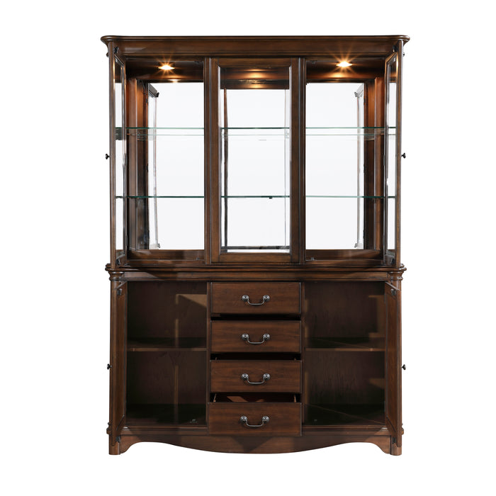 Rexford (2) Buffet & Hutch in Cherry - 5615-50* - FAMSA Furniture (TX)