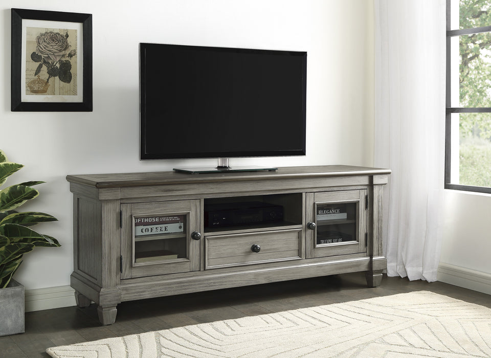 Granby TV Stand in Gray - 56270GY-64T - FAMSA Furniture (TX)