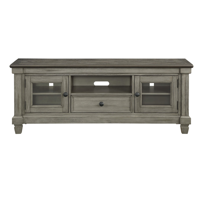 Granby TV Stand in Gray - 56270GY-64T - FAMSA Furniture (TX)