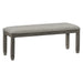 Granby Bench in Gray - 5627GY-13 - FAMSA Furniture (TX)
